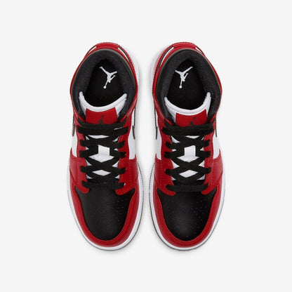 Air Jordan 1 Mid 'Chicago Black Toe' (2020) (GS)