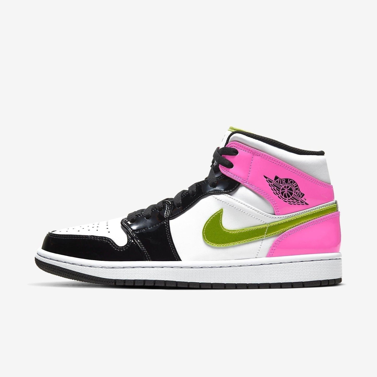 Air Jordan 1 Mid SE 'Cyber / Fuchsia' (2020)