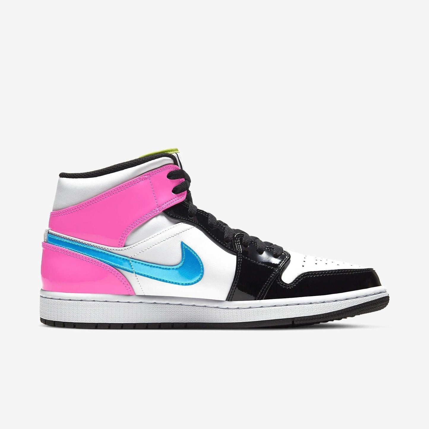 Air Jordan 1 Mid SE 'Cyber / Fuchsia' (2020)