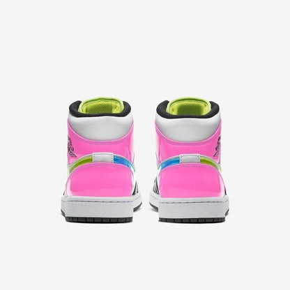 Air Jordan 1 Mid SE 'Cyber / Fuchsia' (2020)