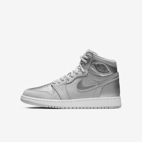 Air Jordan 1 Retro High OG 'Japan Metallic Silver' (2020) (GS)