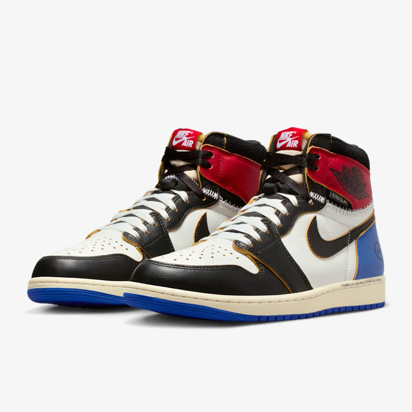 Air Jordan 1 Retro High OG x Fragment Design x Union LA 'Varsity Red / Sport Royal' (2026)