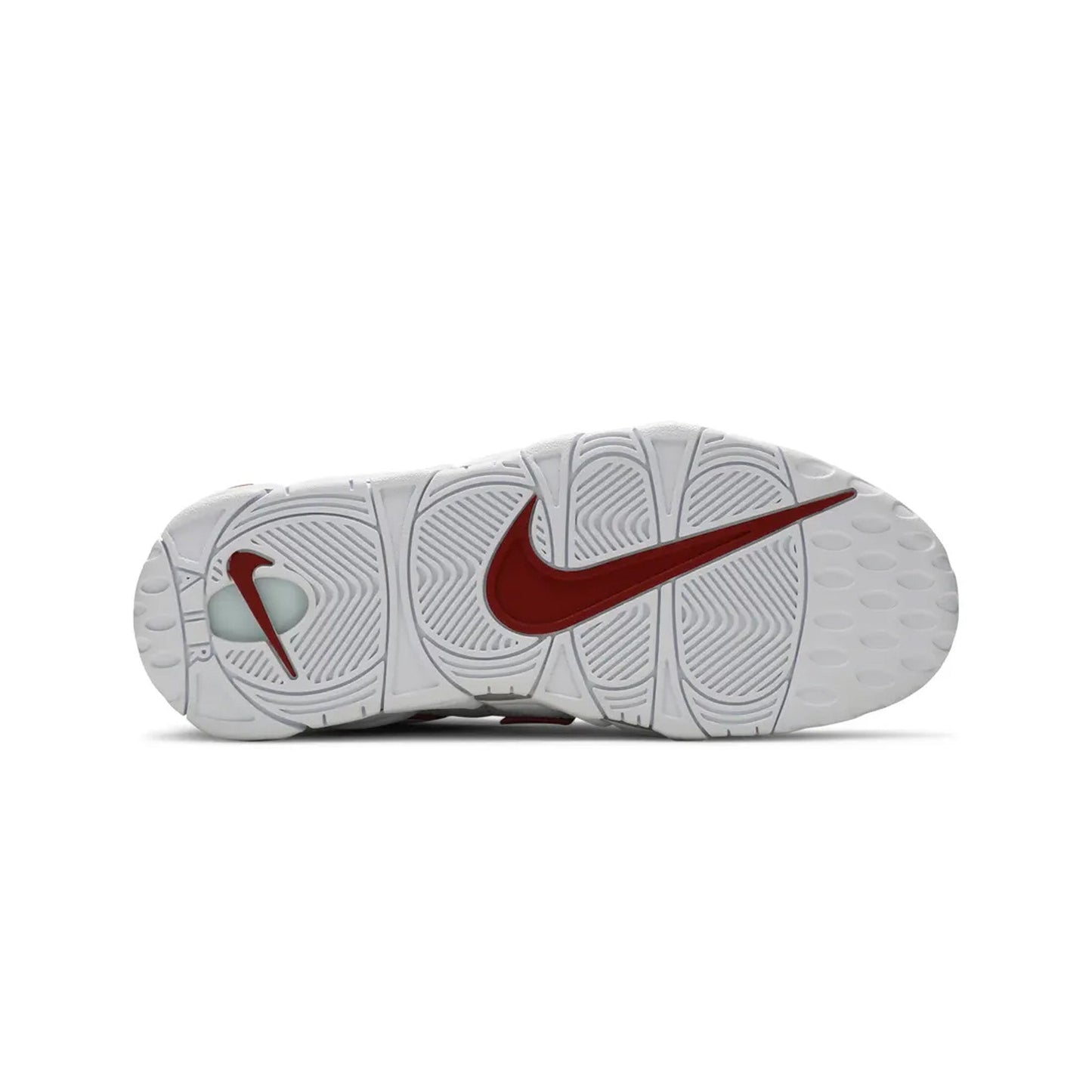 Air More Uptempo 'White Varsity Red Outline' (2021)