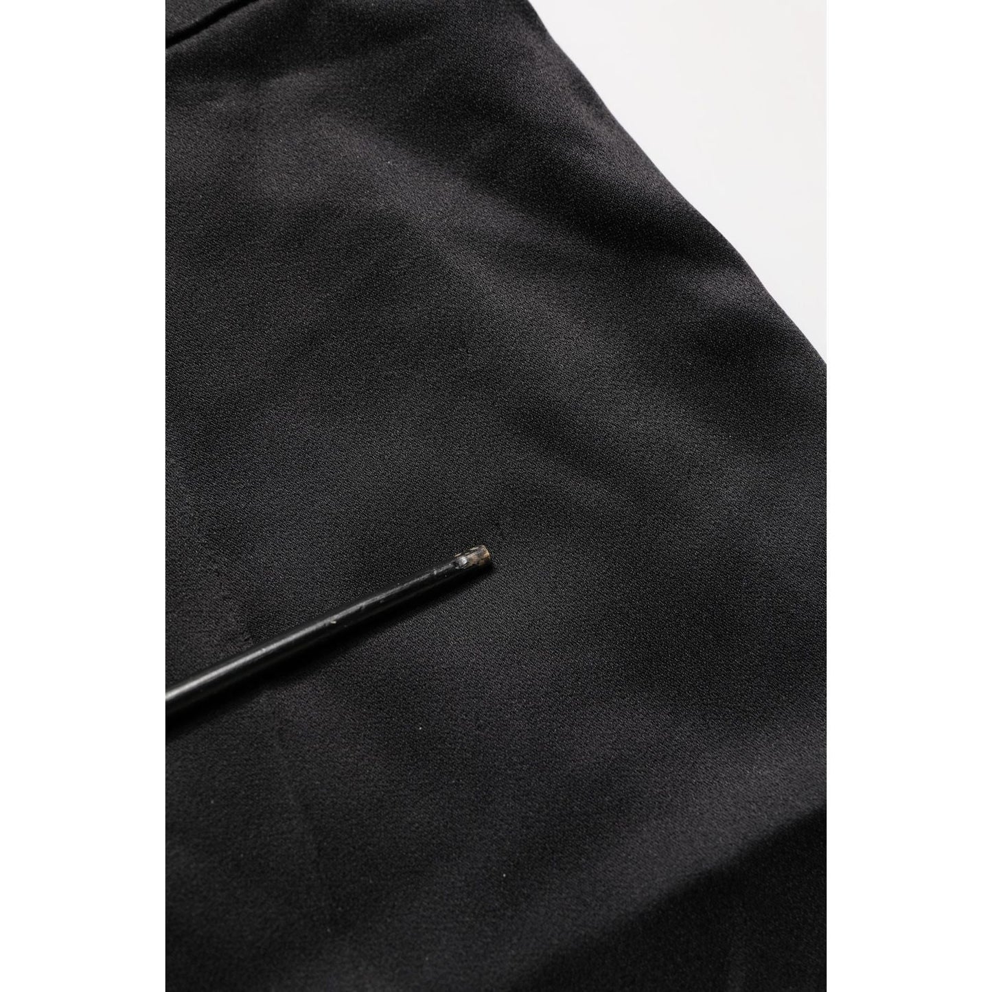 Alberta Ferretti Black HighWaist WideLeg Women Trouser Pants
