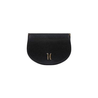 Alviero Martini Prima Classe Black Leather Handbag