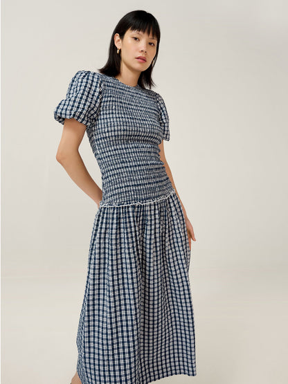 Aria Check Dress