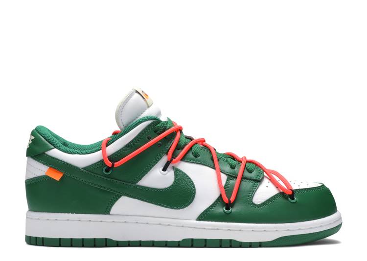 Dunk Low Off White Pine Green