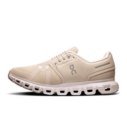 On Running Cloud 6 Pearl White