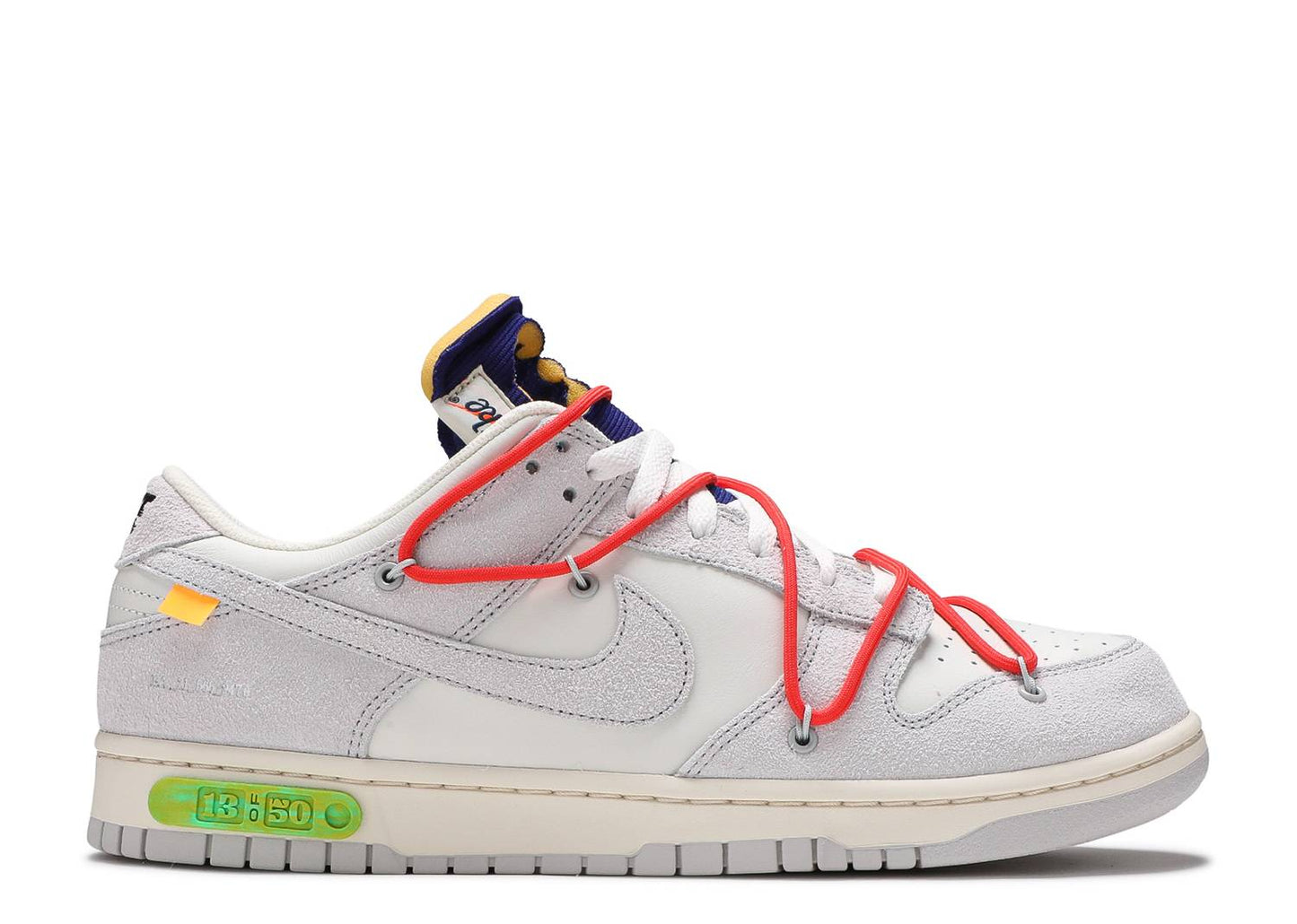 Dunk Low Off White Lot 13 (WORN)