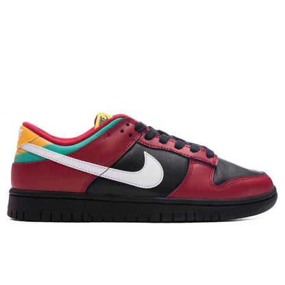 Dunk Low Retro 'Biker Tattoos' - Black/White/Gym Red/University Gold