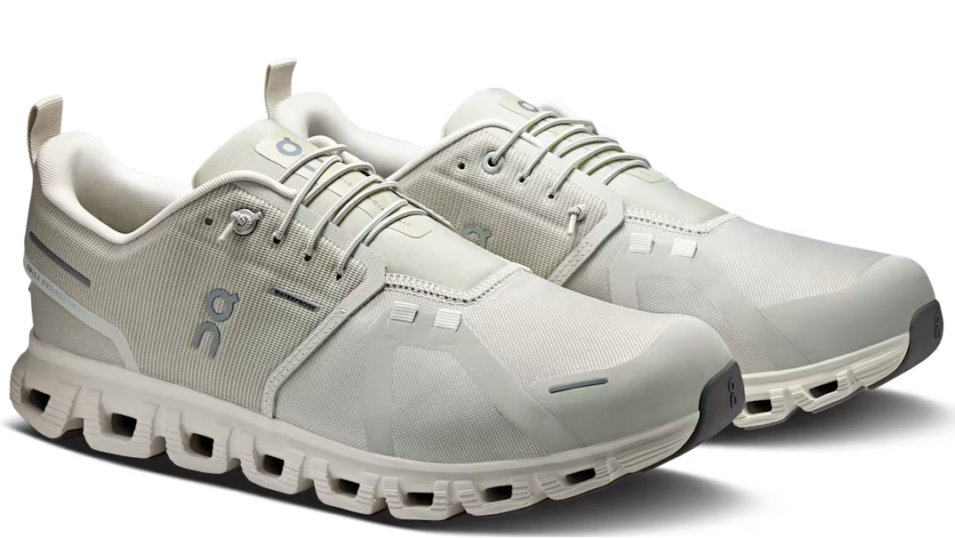 On Running Cloud 6 Waterproof Pelican Ghost