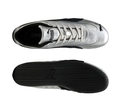 Speedcat Metallic Silver Black