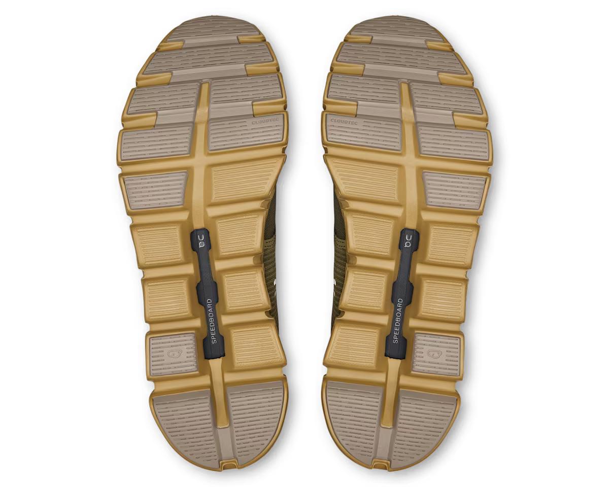 On Running Cloud 6 Waterproof Olive Safari