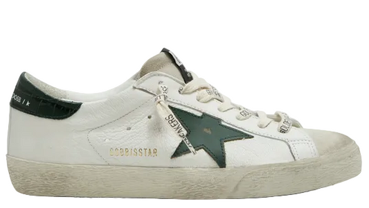 Golden Goose Super Star White Green