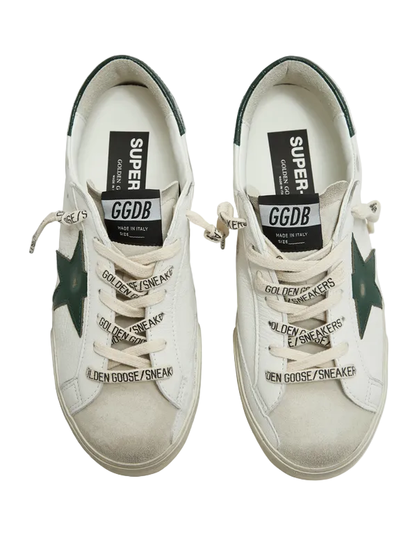 Golden Goose Super Star White Green