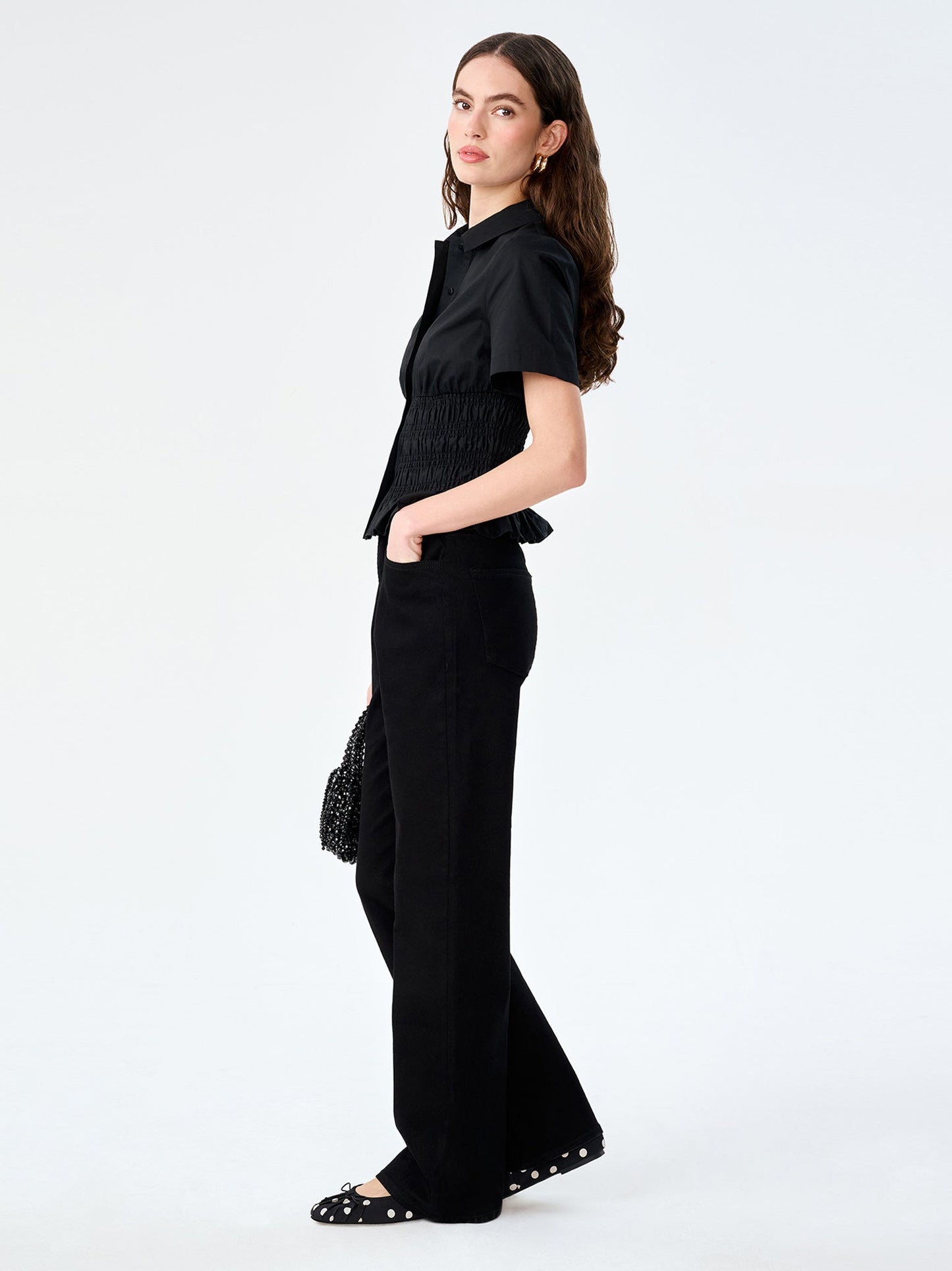 Merida Blouse in Black