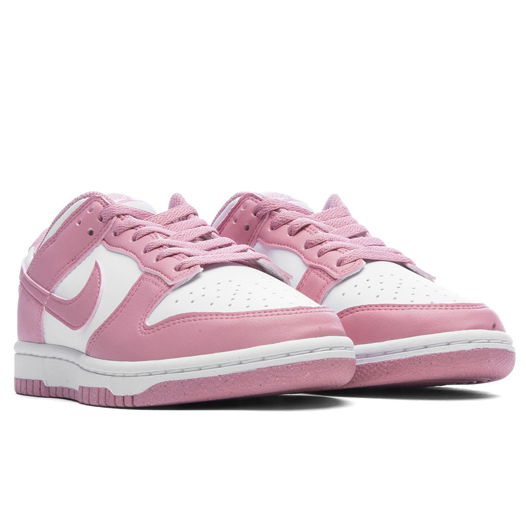 Women's Dunk Low - White/Elemental Pink