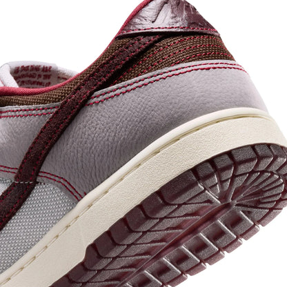 Dunk Low Canvas 'Pure Platinum Burgundy Crush' (2026)