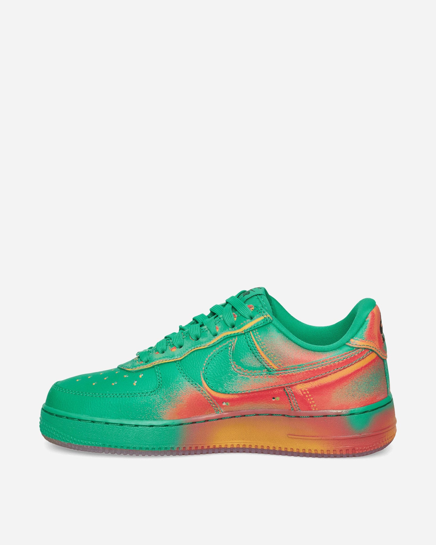 Air Force 1 Low Retro Sneakers Stadium Green / Bright Crimson