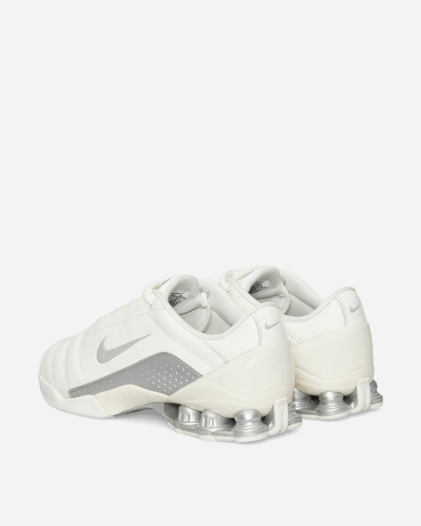 Women's T90 Shox Magia Sneakers Sail / Metallic Silver