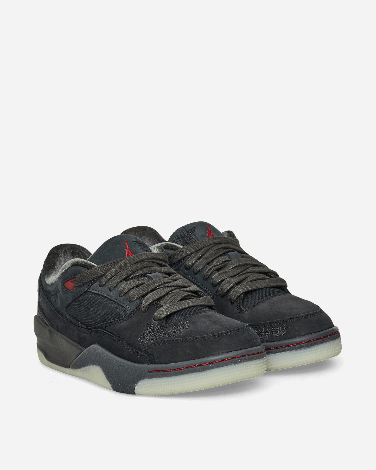 Women's Téla Jordan Flight Court Sneakers Black / Varsity Red