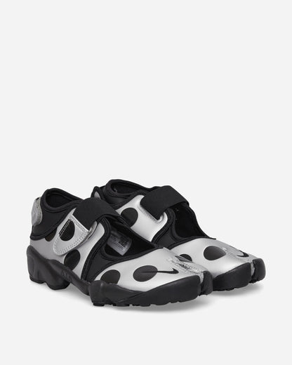 Women's Air Rift Sandals Black / Metallic Silver