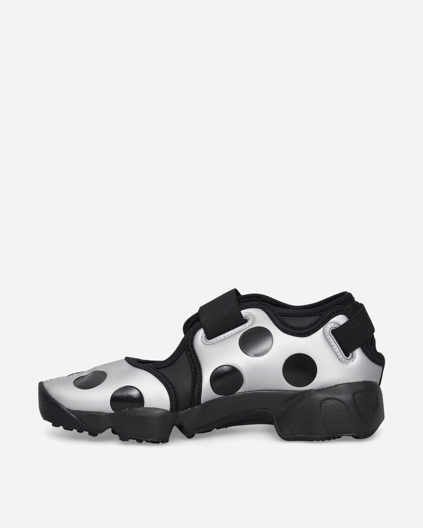Women's Air Rift Sandals Black / Metallic Silver