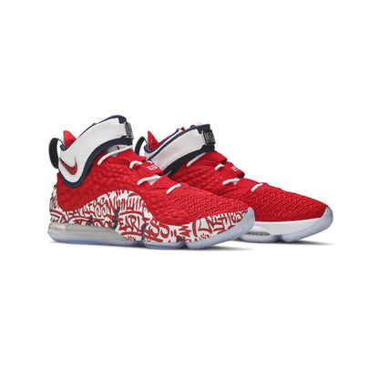 LeBron 17 'Graffiti Remix Red' (2020)