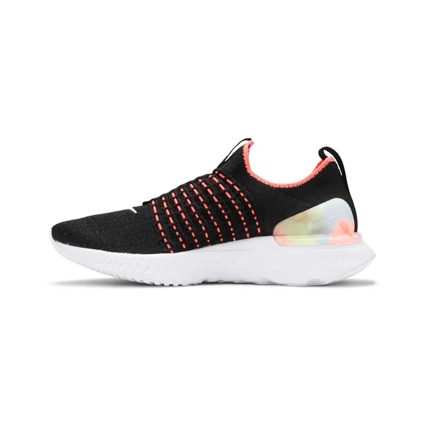 React Phantom Run Flyknit Premium 'Black Bright Mango' Women's (2020)