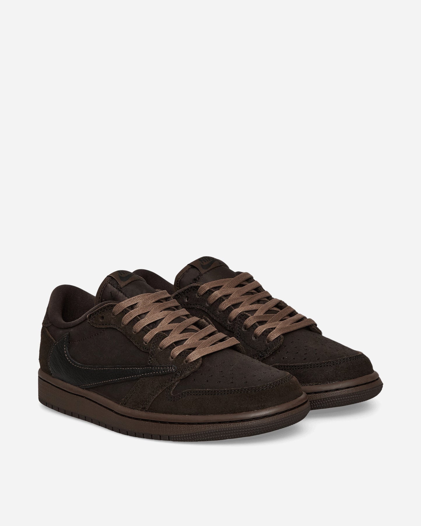 Travis Scott Air Jordan 1 Low Sneakers Velvet Brown / Dark Mocha