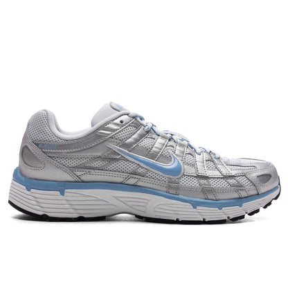 P - 6000 - Metallic Platinum/University Blue