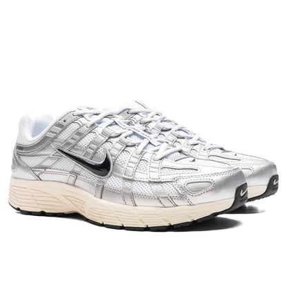 P - 6000 - White/Black/Metallic Silver/Flat Silver