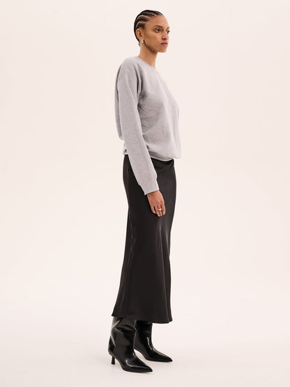 Billie Sweatshirt in Grey Marl