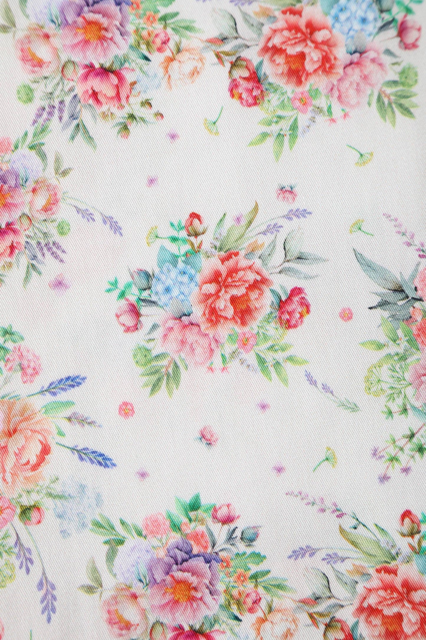 Penelope English Garden Shirt Dress In White