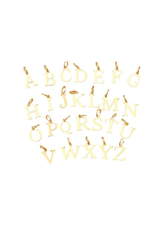 The Gold Initial Charm