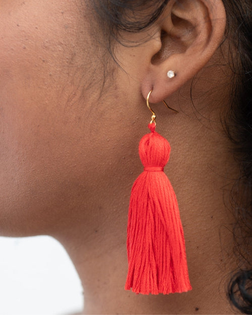 The Morris Tassel Earring