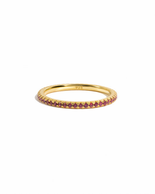 Ruby Eternity Ring