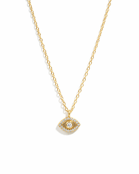 Tiny Evil Eye Necklace