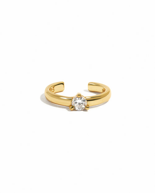 Solitaire Ear Cuff