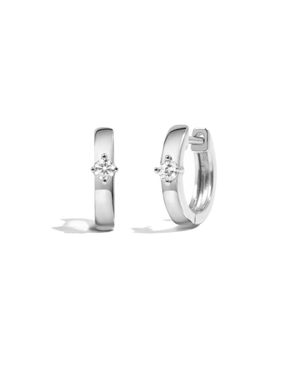 Bella Huggie Hoop Earrings