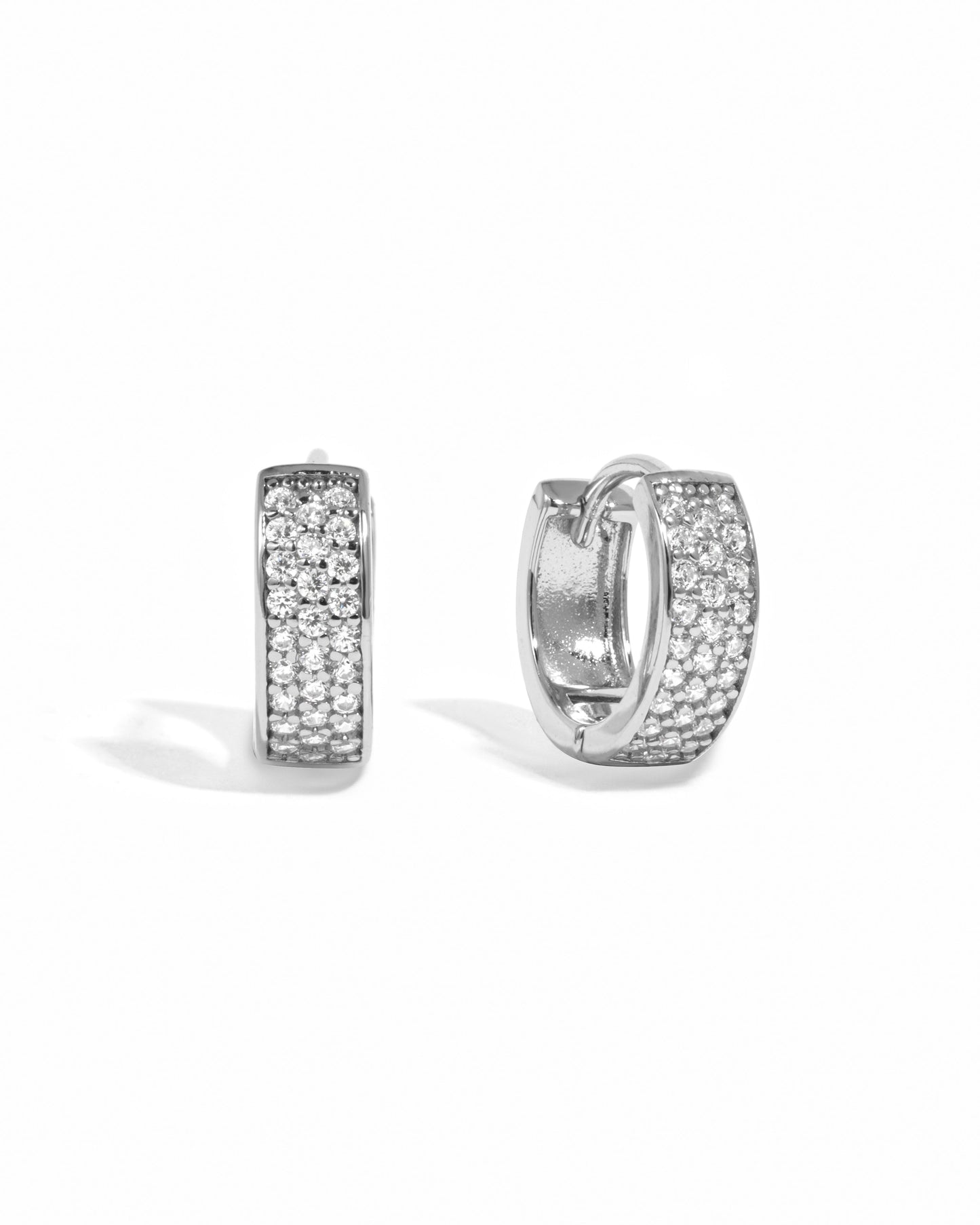Lanie Diamond Huggie Earrings