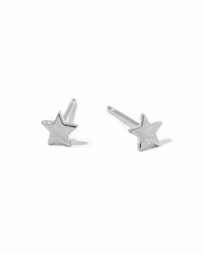 Plain Star Studs