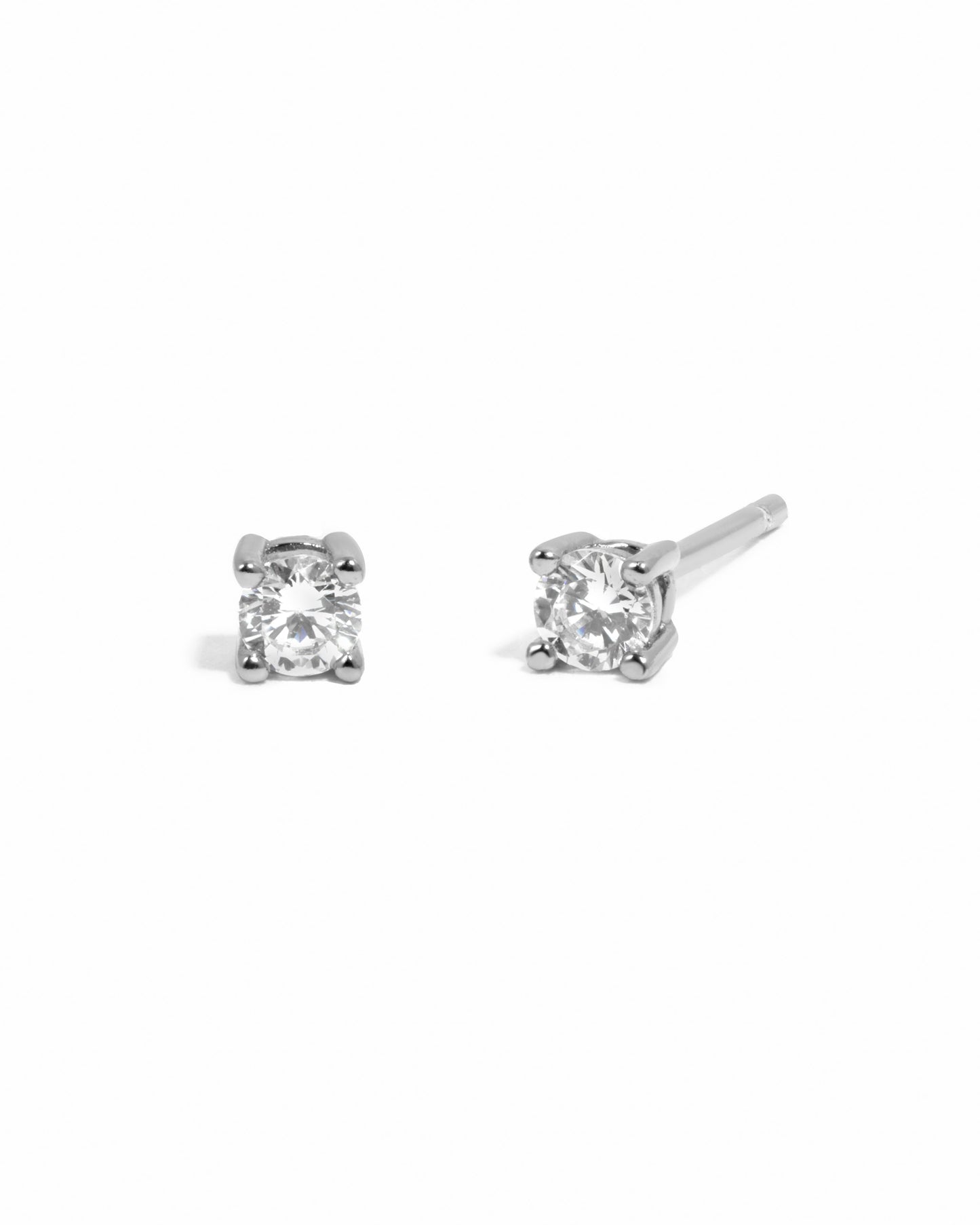 4mm Solitaire Studs