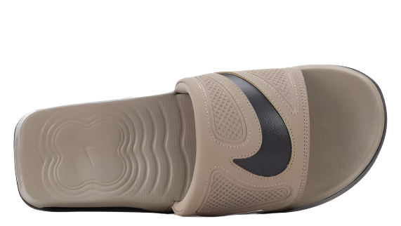 Max Cirro Slides Khaki Black