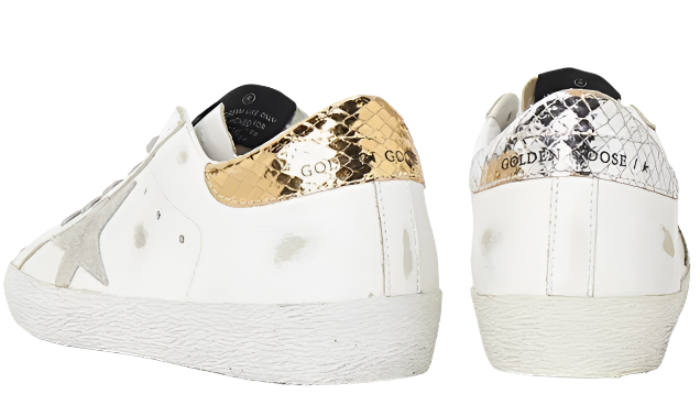 Golden Goose Superstar Silver Gold Mismatch (Women's)