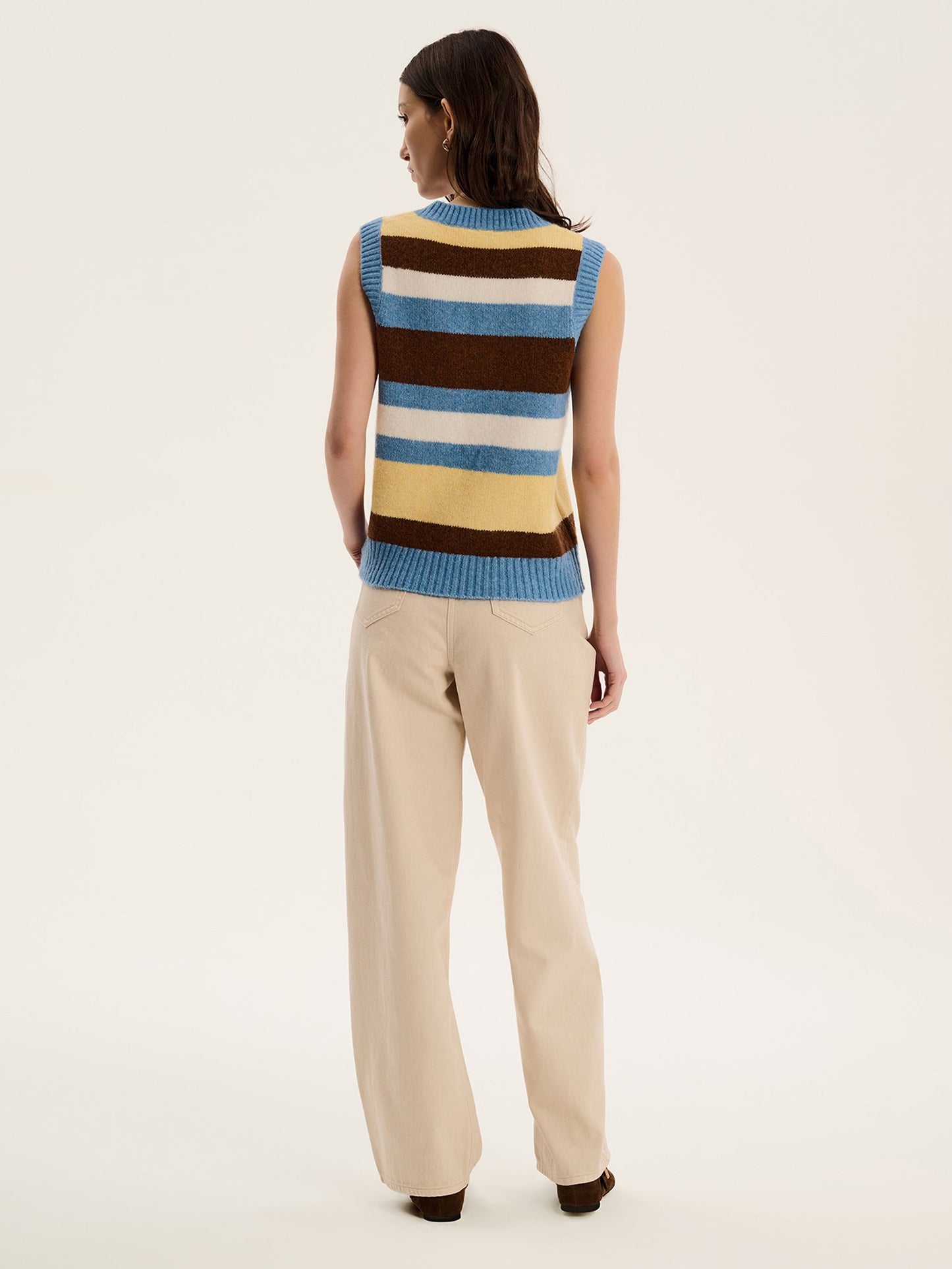 Trinny Stripe Sweater Vest