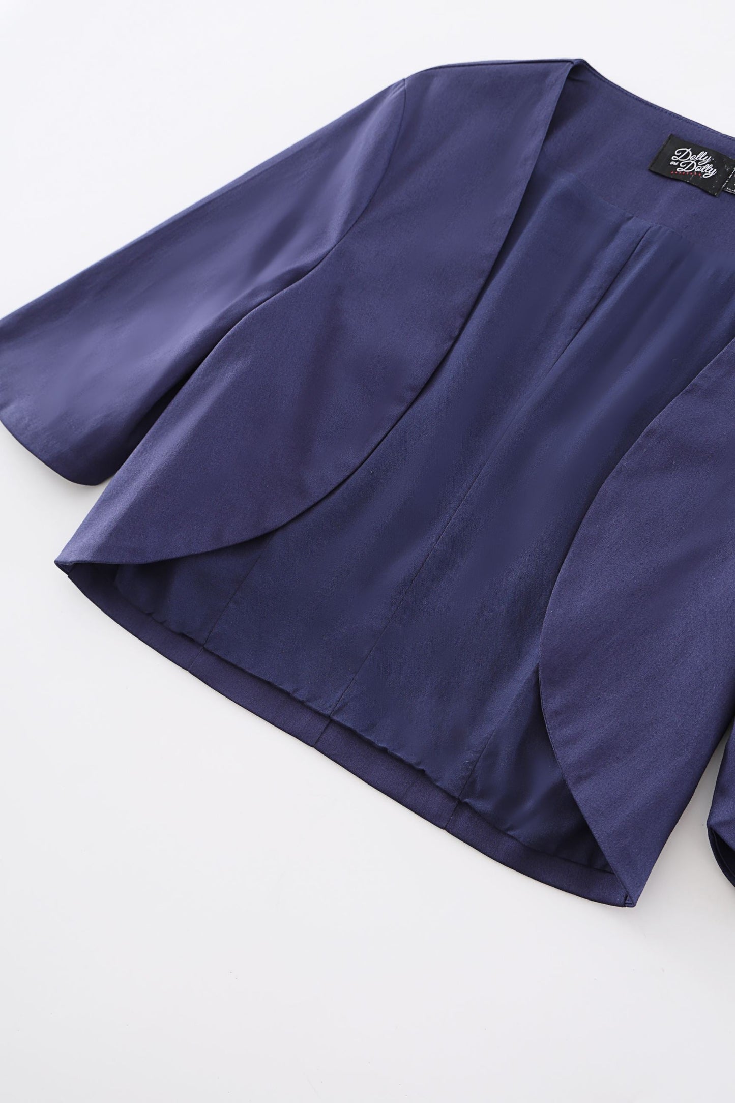 Lisette Navy Blue Bolero Jacket