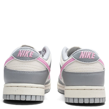 Women's Dunk Low - Light Smoke Grey/Pink Rise/Pale Ivory