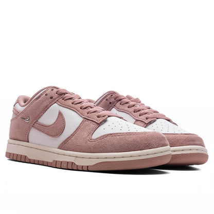 Women's Dunk Low 'Rose Whisper' - White/Particle Pink/Sail/Metallic Silver