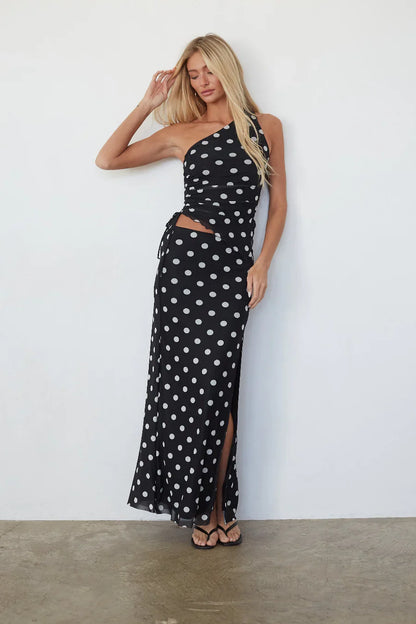 Briar One Shoulder Ruched Top